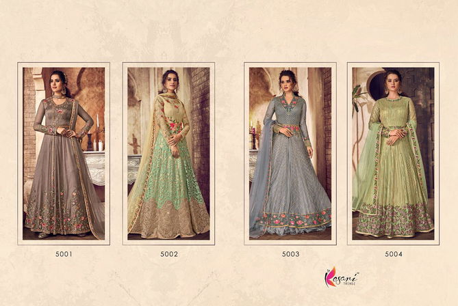 KESARI RUTBAVOL -01 Latest Fancy Designer Wedding Wear Butterfly Net With Heavy Embroidery Work Salwar Suit Collection